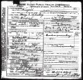 Death Certificate of Mary Ellen Sheekey