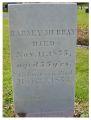 Headstone of Barney Murray.
Headstone found and Photo shot by Rush Rushton a Murray descendent. Buried in Wallace Bay.